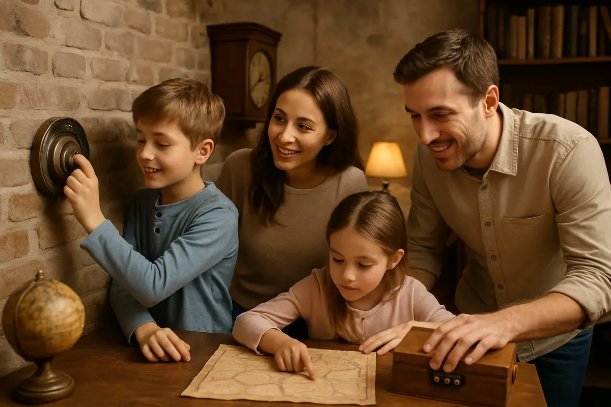 Escape game familial : photo d'illustration